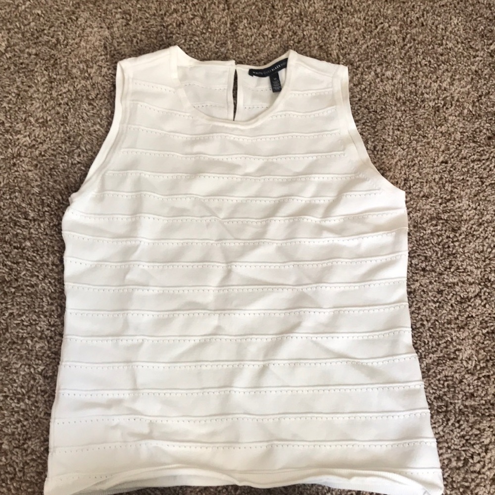 White tank top
